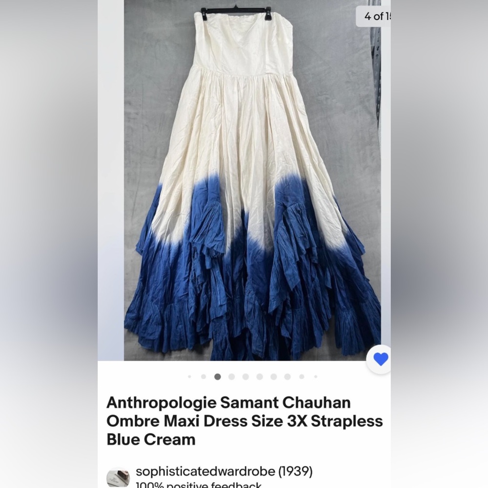 ISO This Anthropologie Dress in a 3xl. NOT FOR SALE.